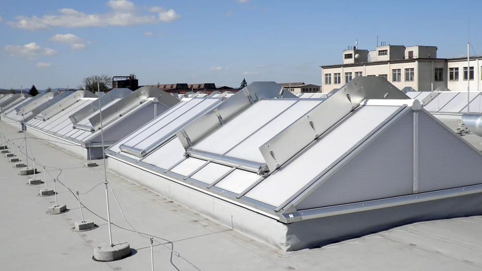 LAMILUX Lüftungsflügel Lichtband S