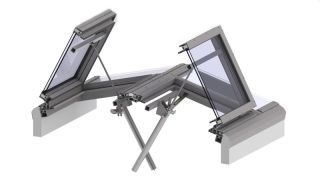 LAMILUX Rauchlift Glasdach PR60