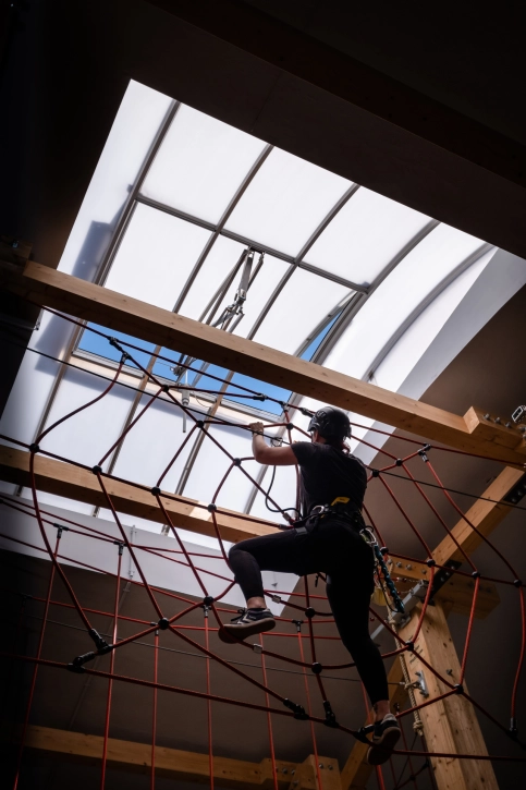 LAMILUX Lichtband B Indoor-Kletterpark “Alte Brauerei” in Eisenach