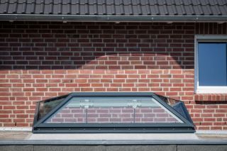 LAMILUX Flachdach Fenster FE Walm
