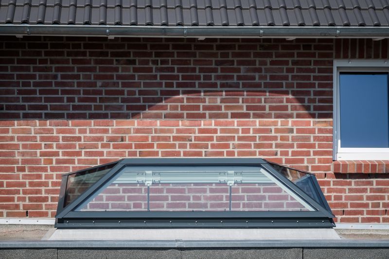 LAMILUX Flachdach Fenster FE Walm