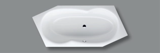 Mehreck-Badewanne