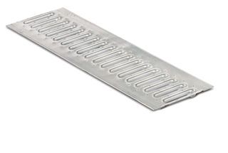 BIRCOplus 100 Stegrost Abdeckung, Schlitzweite 80/12mm l/b 1000/158mm Kl. A15 verzinkt, als Klemmrost