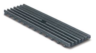 BIRCOlight 100 AS Guss-Längsstabrost Abdeckung MW 32/10 mm l/b/h 500/153/20mm Kl. D400/E600 schwarz-tauchlackiert, ...