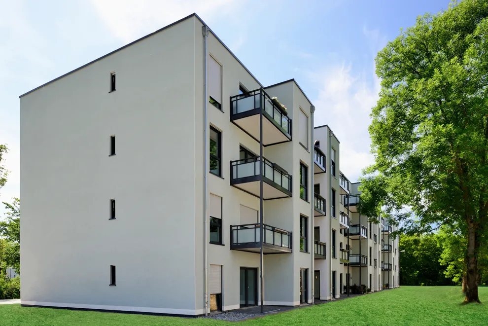 Wohngebäude in Modulbauweise für Wohnungsgesellschaft Leverkusen (WGL)