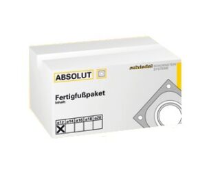 Schiedel ABSOLUT Schornstein, Fertigfußpaket