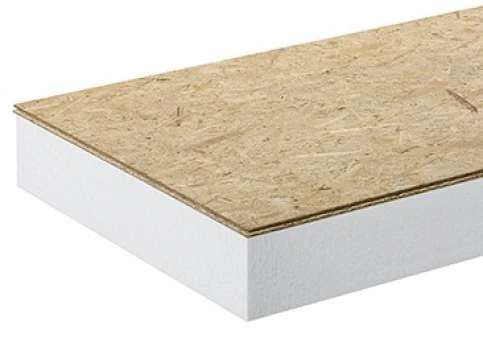 HIRSCH Porozell Dachbodendämmelement OSB 12 mm EPS 035