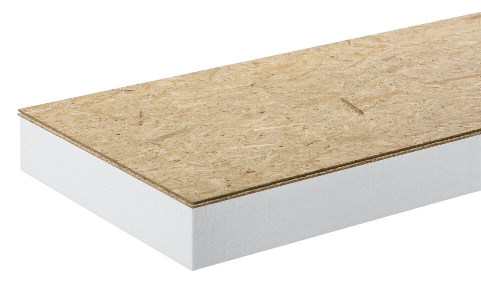 HIRSCH Porozell Dachbodenelement OSB 12 mm - EPS 035 DEO dm