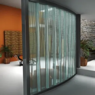 Pilkington Profilit™ T Color Design Decor - Allée