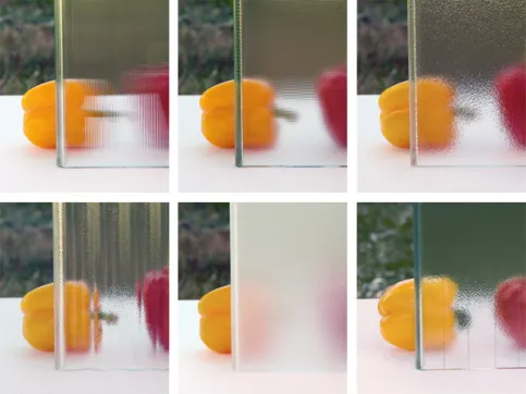 Visiuelle Variationsmöglichkeiten von Pilkington Profilit™