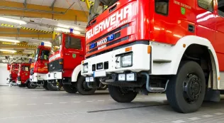 Argelith Industriefliesen in Feuerwachen