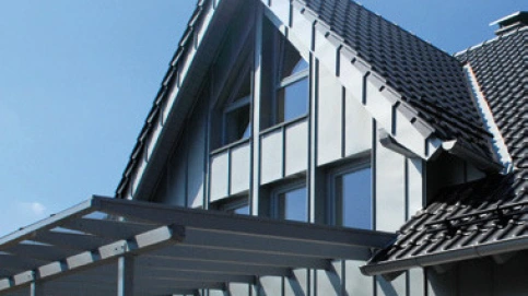 Scharen in Stehfalztechnik