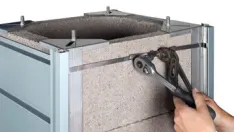 Kaminseitenverkleidungen aus Kupfer, Zink, Zink vorbewittert oder aus Aluminium
