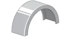 Rundbogen-Segment konvex