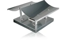 Kaminhaube Typ 01 Haus, Kupfer o. Edelstahl 1,0 oder 1,5 mm