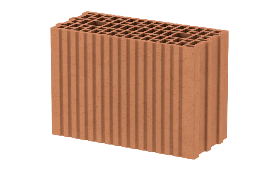 POROTON® Block-Hochlochziegel-T0,8