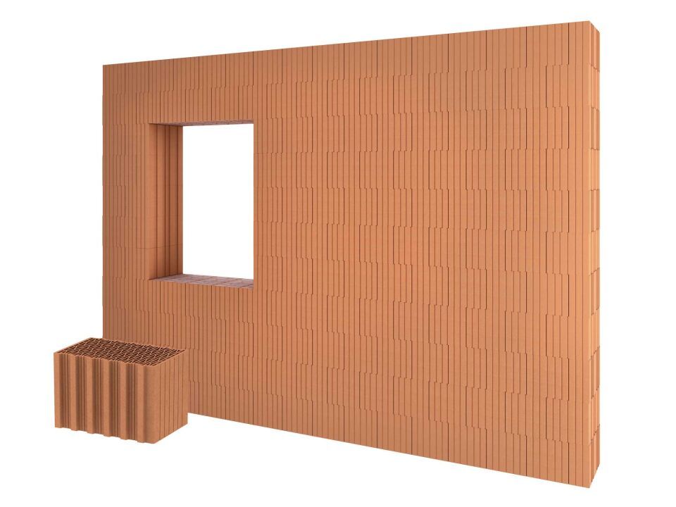 POROTON® Außenwand Redbloc-U9
