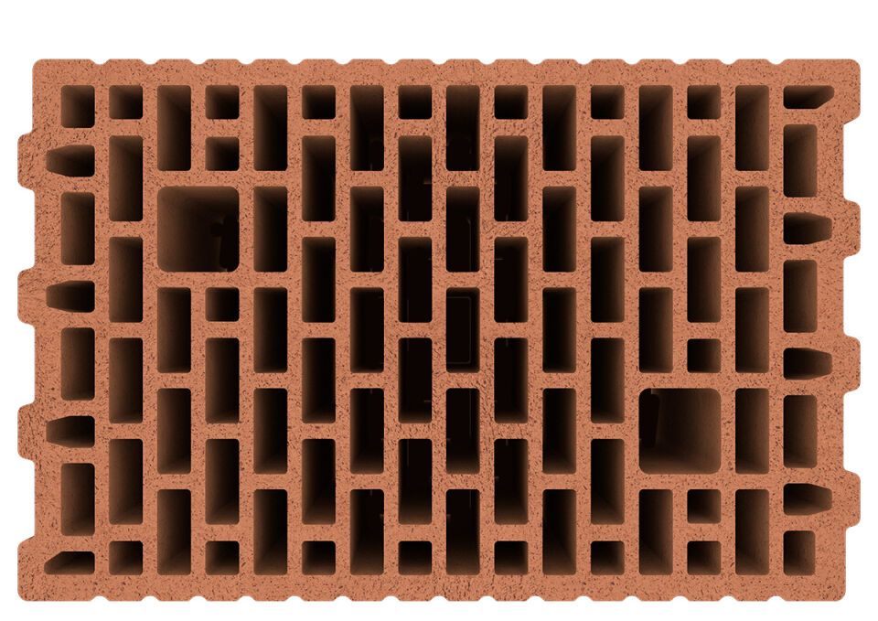 POROTON® Block-Hochlochziegel-T0,8