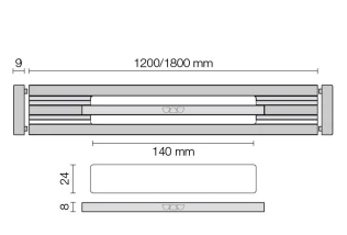 KERDI-LINE-VARIO WAVE 42 Alu