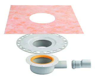 Schlüter-KERDI-DRAIN Ablauf horizontal