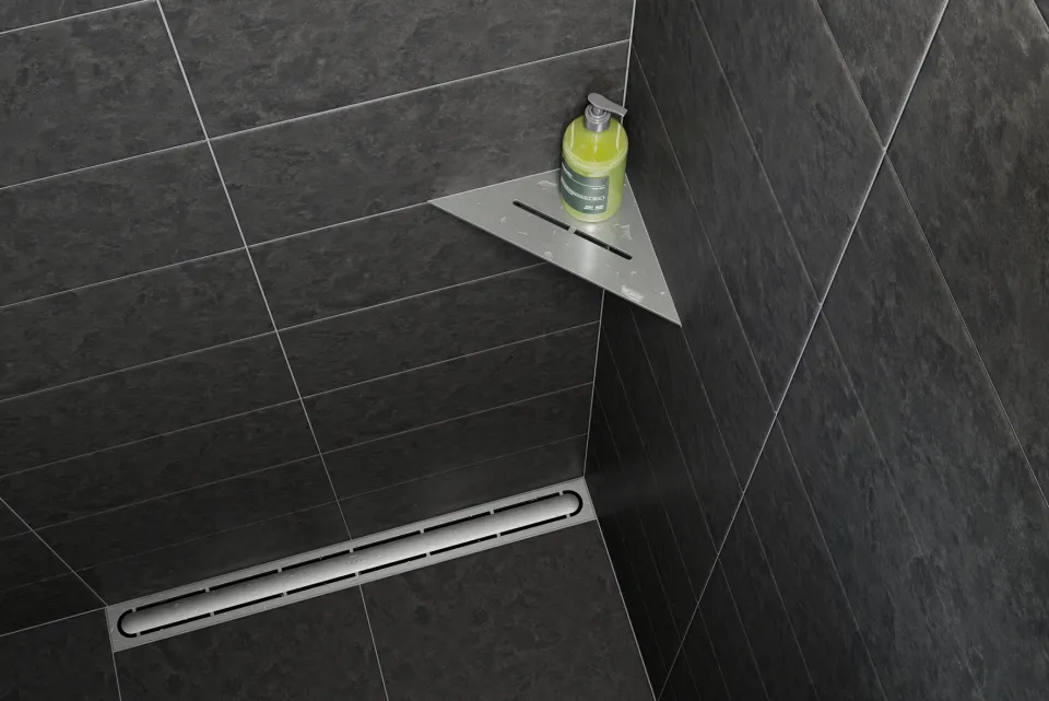 Schlüter-SHELF-E-S1 210x210mm Wave TSC
