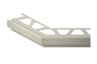 Schlüter-BARA-RAKEG Aussenecke135° Randprofil pastellgrau H=10mm