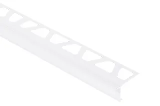 Schlüter-BARA-RAK 2,5m Randprofil brillantweiß H=50mm