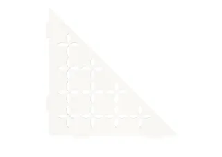 Schlüter-SHELF-E-S1 210x210mm Floral MBW