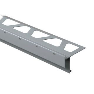 Schlüter-BARA-RAKE 2,5m Randprofil grau metallic H=18mm