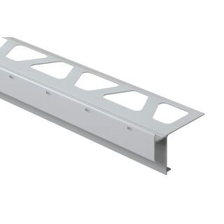 Schlüter-BARA-RAKE 2,5m Randprofil pastellgrau H=21mm