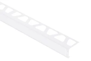 Schlüter-BARA-RAKEG 2,5m Randprofil brillantweiss H=10mm