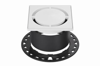 Schlüter-KERDI-DRAIN Rost/Rahmen Pure