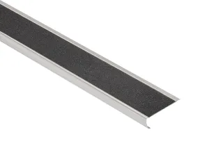 Schlüter-TREP-GL 1,0m Treppenpr. graphits aufkleb. schmal