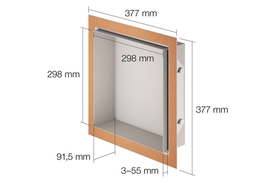 Schlüter-DESIGN-NICHE Rahmen