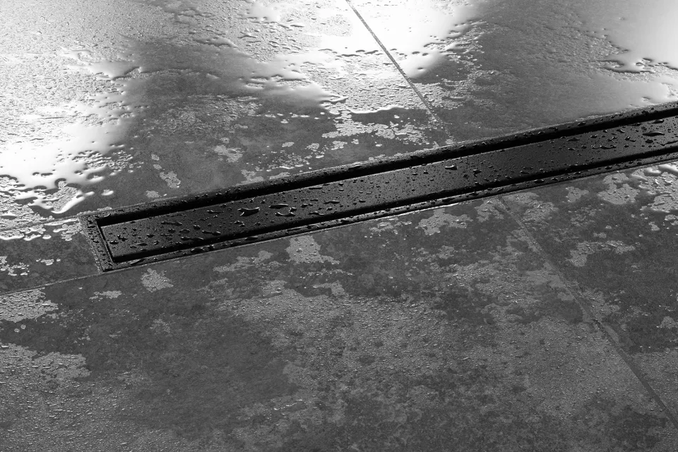 Schlüter-KERDI-LINE-A Rahmen mit Rost