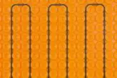 Verlegeabstand 2 Noppen –> 200 W/m2