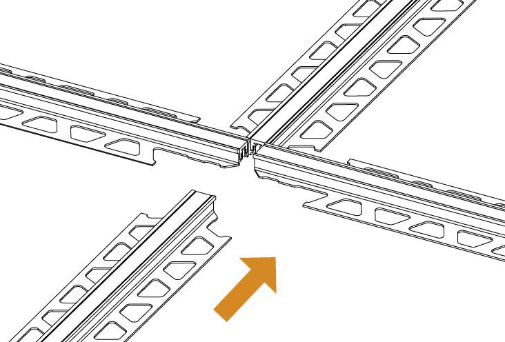 Schlüter-DILEX-KSBT Einlage Bautrennfuge