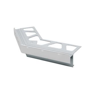 Schlüter-BARA-RAKE Aussenecke 135° Randprofil pastellgrau H=15mm