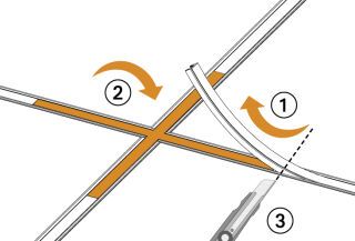 Schlüter-DILEX-KSBT 2,5m Einlage Bautrennf. dark anthracite B=20mm