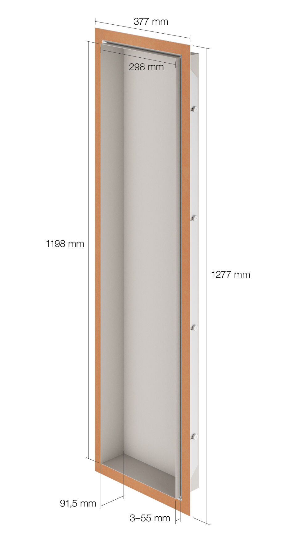 Schlüter-DESIGN-NICHE Rahmen