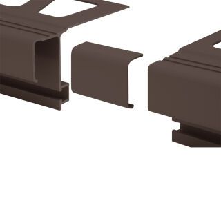 Schlüter-BARA Verbinder Randprofil div. schwarzbraun H=30mm