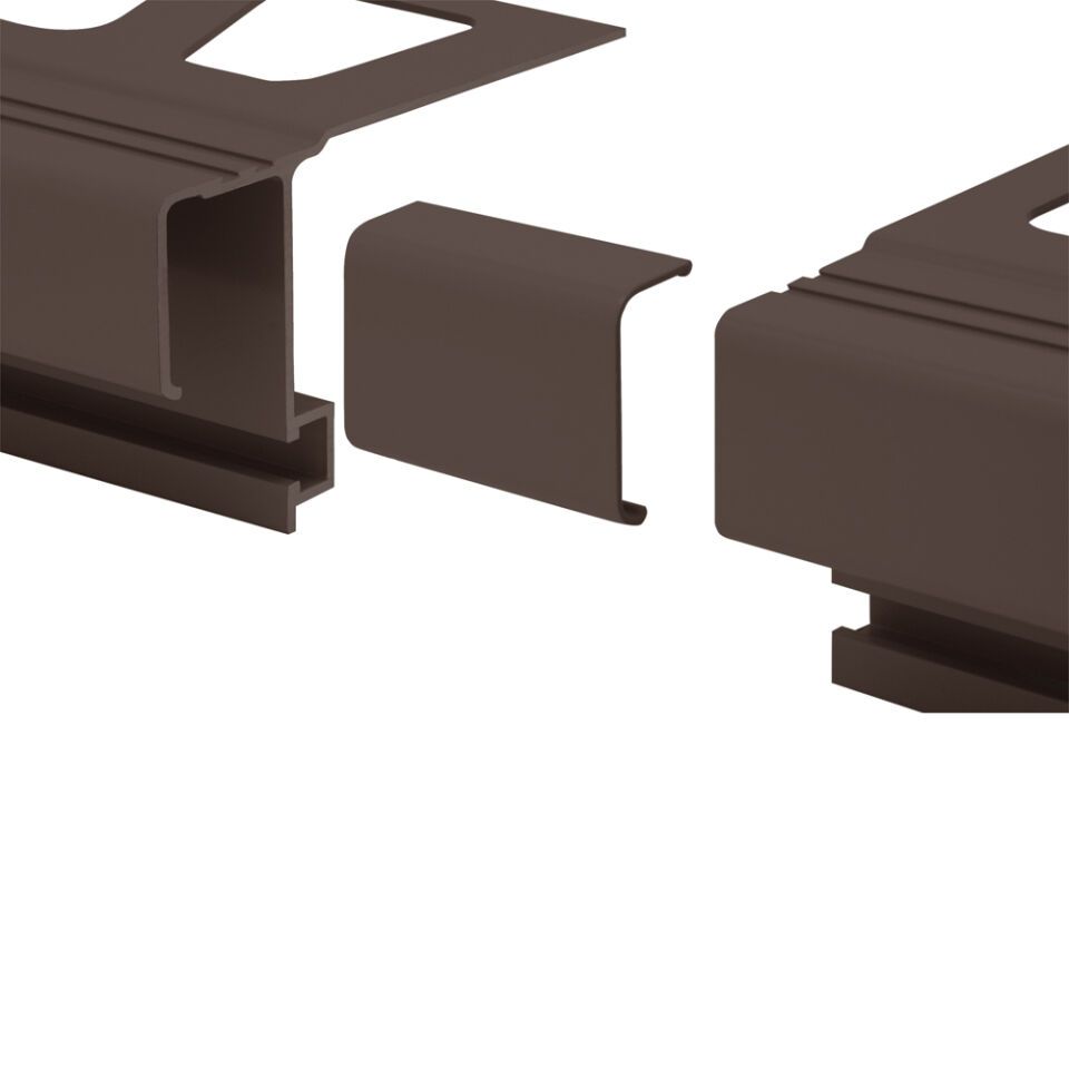 Schlüter-BARA Verbinder Randprofil div. schwarzbraun H=30mm