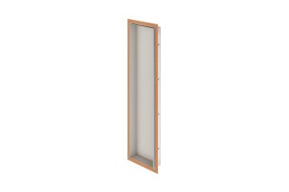 Schlüter-DESIGN-NICHE 1200x300 TSBG Rahmen höhenverstellbar 3-55mm