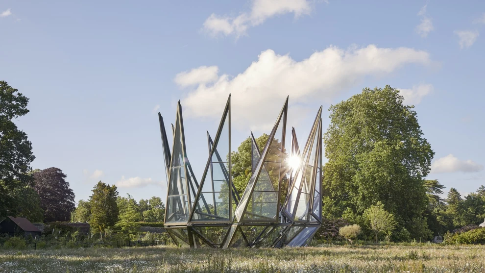 Woolbeding Gardens Glasshouse, London (UK), System: THERM+ S-I (Stahlfassade), Foto: Raquel Diniz/Heatherwick Studio