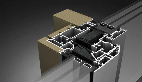 FRAME+100/120 Holzvariante, © RAICO Bautechnik GmbH