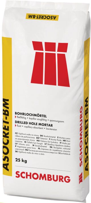 Schomburg ASOCRET-BM, Bohrloch- und Hohlraum-Verfüllmörtel