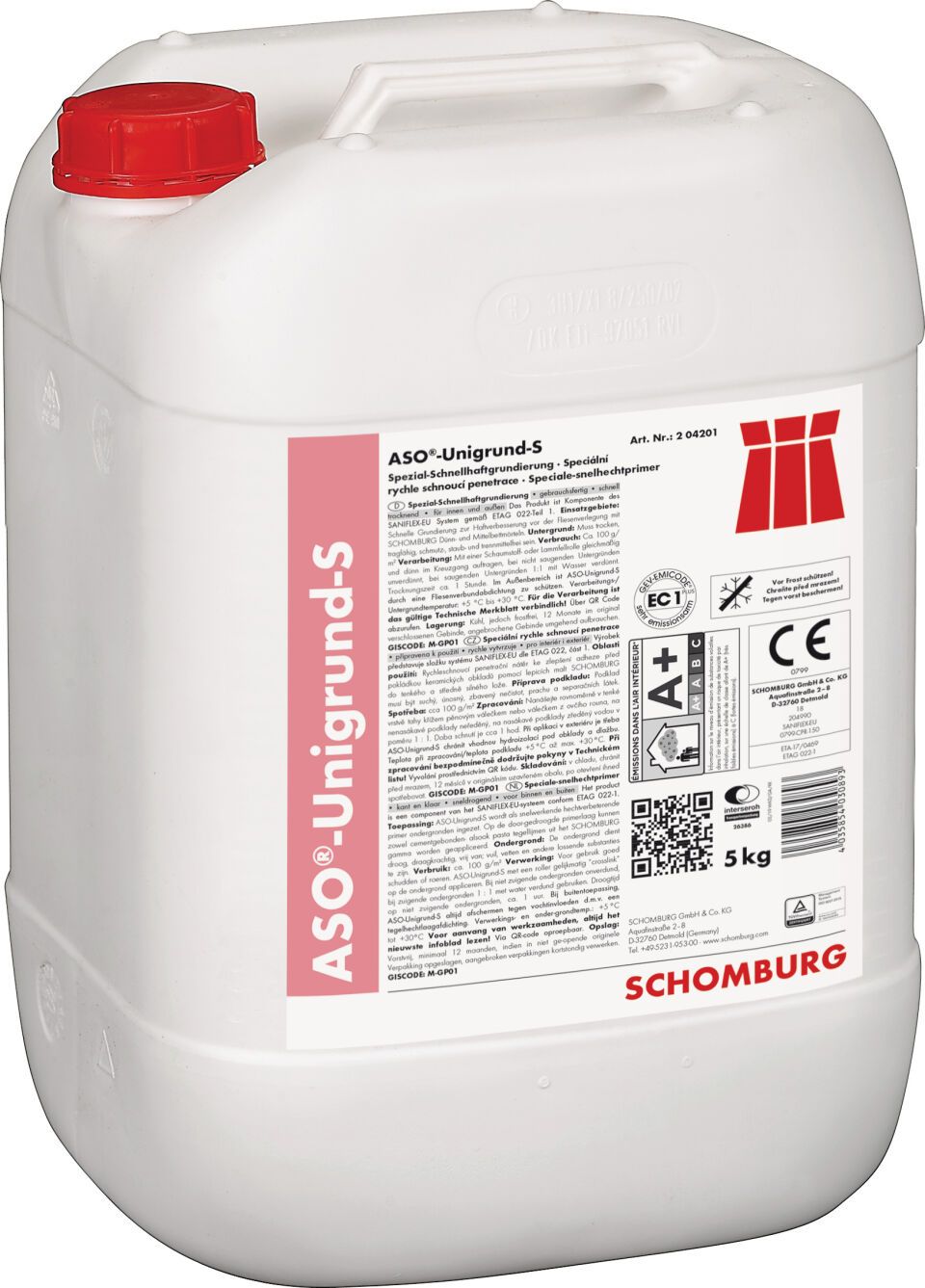 Schomburg ASO-Unigrund-S, Spezial-Schnellhaftgrundierung