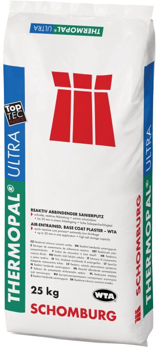 Schomburg THERMOPAL-ULTRA, Sanierschnellputz-WTA schnell abbindend