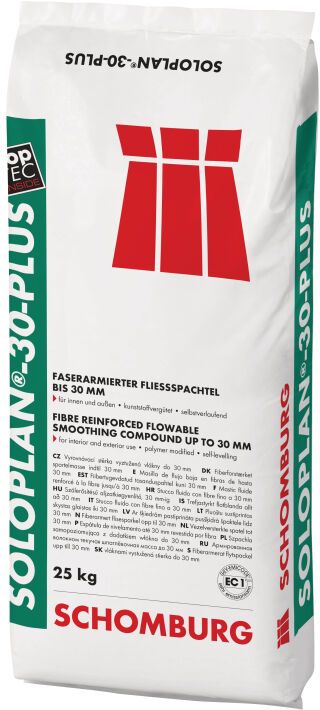 Schomburg SOLOPLAN-30-PLUS, Faserarmierter Fließspachtel