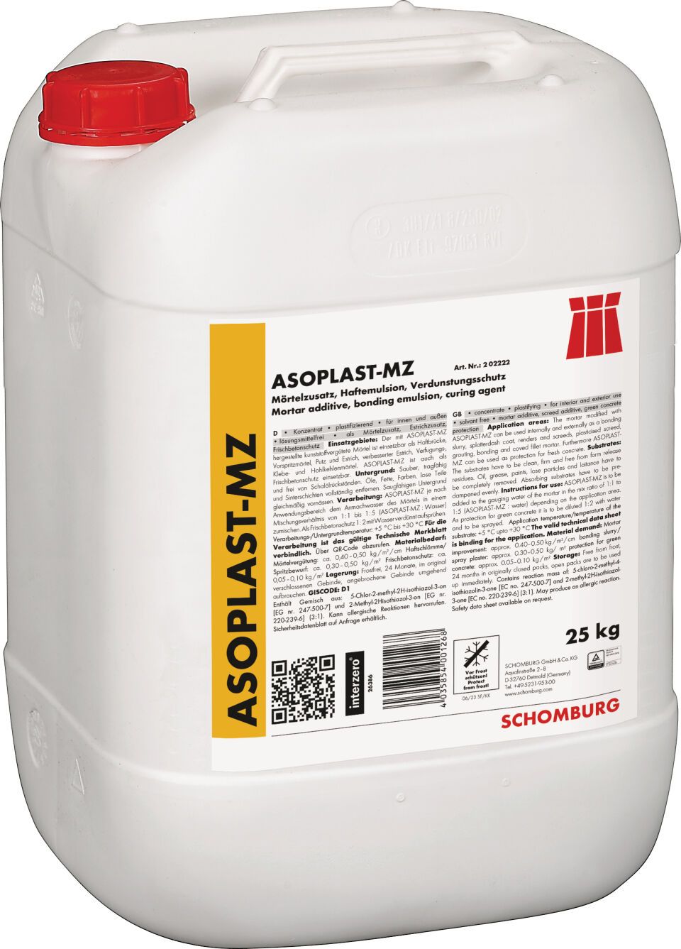 ASOPLAST-MZ, 5kg 5 kg, Kanister 1.000